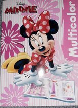 multicolor kleurboek Minnie Mouse - Boek specials Nederland - art 400137 - Disney