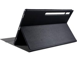 Just in Case tablet Hoes met Toetsenbord geschikt voor Samsung Galaxy Tab S10 Ultra / Tab S9 Ultra 14.6 inch - AZERTY Bluetooth Keyboard Case - Zwart