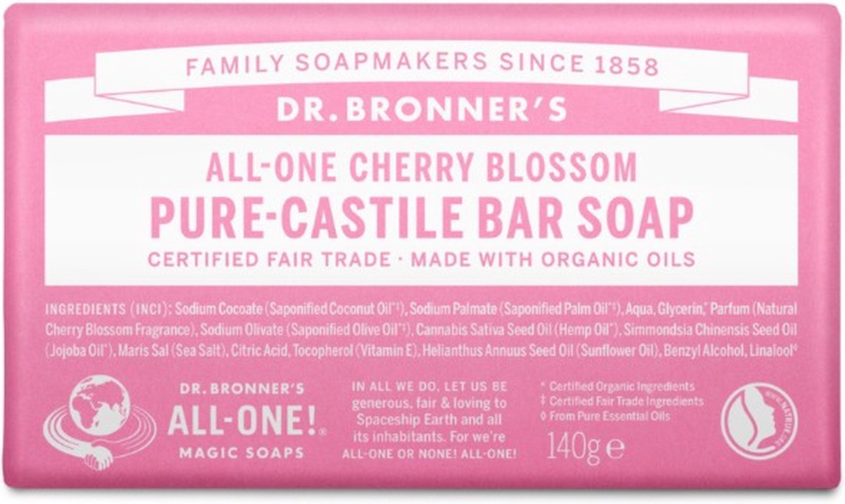Dr. Bronner Block - Cherry Blossom - Cherry Blossom