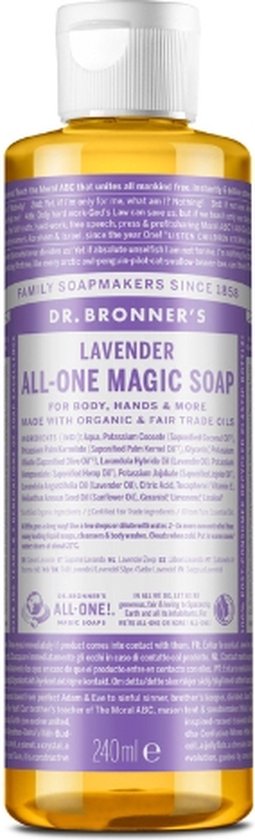 Dr Bronners Liquid soap lavendel