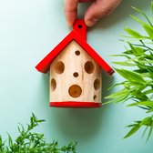Kikkerland Ladybug Maison coccinelle