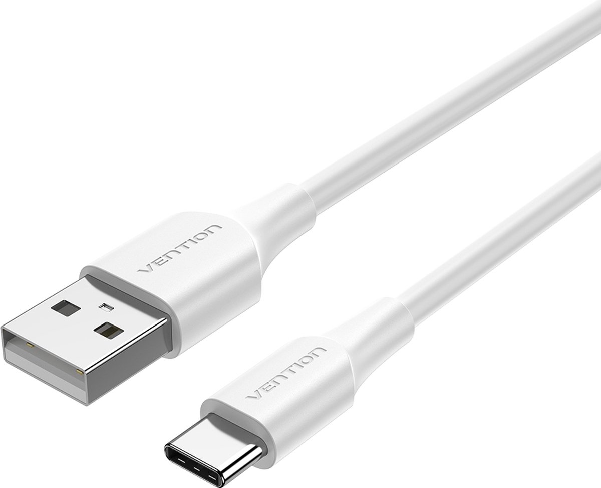 Vention CTHWH USB-kabel USB 2.0 2 m USB A USB C Wit