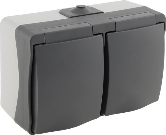 Werkplaats Garage Industriële Contactdoos Brennenstuhl Gecombineerd Wandcontactdoos – CEE 230V/16A Schuko (Type F), IP44, Voor Werkplaats, Garage (Binnen/Buiten) CEE En Schuko Wandcontactdoos Werkplaats Garage Industriële Contactdoos Brennenstuhl Gecombineerd Wandcontactdoos – CEE 230V/16A Schuko (Type F), IP44, Voor Werkplaats, Garage (Binnen/Buiten) CEE En Schuko Wandcontactdoos
