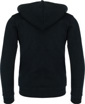 Basic Hooded Full Zip Sweater Jongens - Navy - Maat 110-116