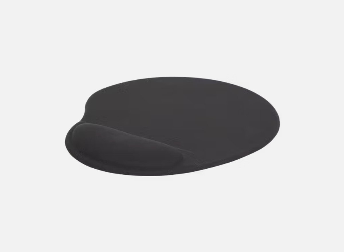 LAB31 Muismat - XL - Mousepad - Mouse pad - Ergonimische Muismat - anti slip- zwart- polssteun-bureau-office- soft touch- 30x30