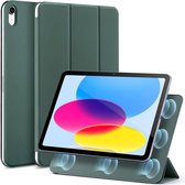 Geschikt voor ESR Rebound Magnetic iPad 10.9 Smart Hoes Tri-Fold Book Case Groen