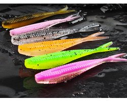 MegaDepot Twister kunstaas - visaas voor snoek - 18 stuks 6cm