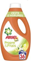 Ariel Simply - Lessive liquide - Au parfum de zeste d'agrumes - 1800ml - 36 lavages