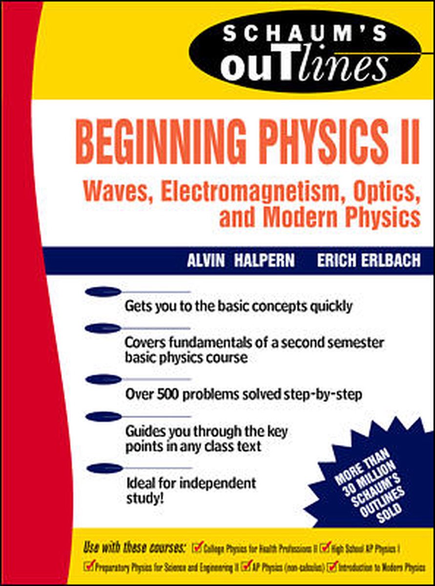 Omslag van Schaum'S Outline Of Preparatory Physics: Electricity And Mag