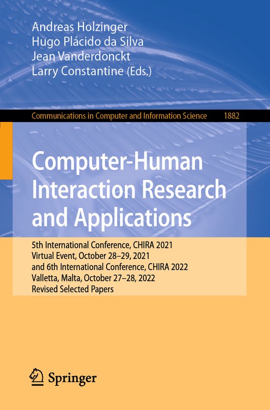 Communications in Computer and Information Science1882- Comp ... - cover