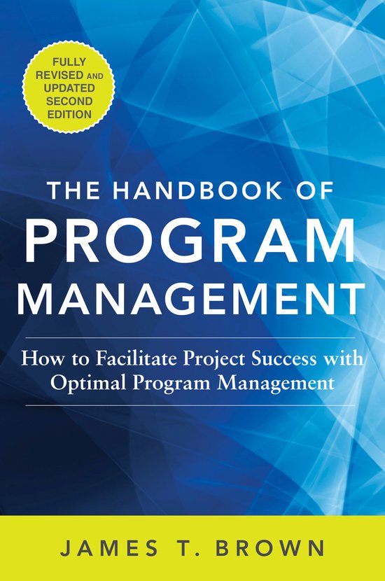 Handbook Of Program Management - cover