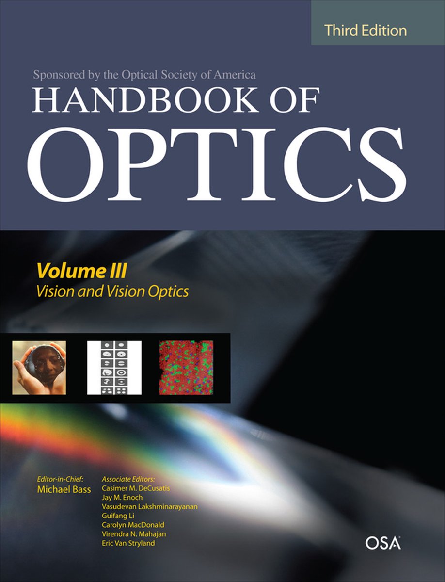 Handbook Of Optics - Michael Bass