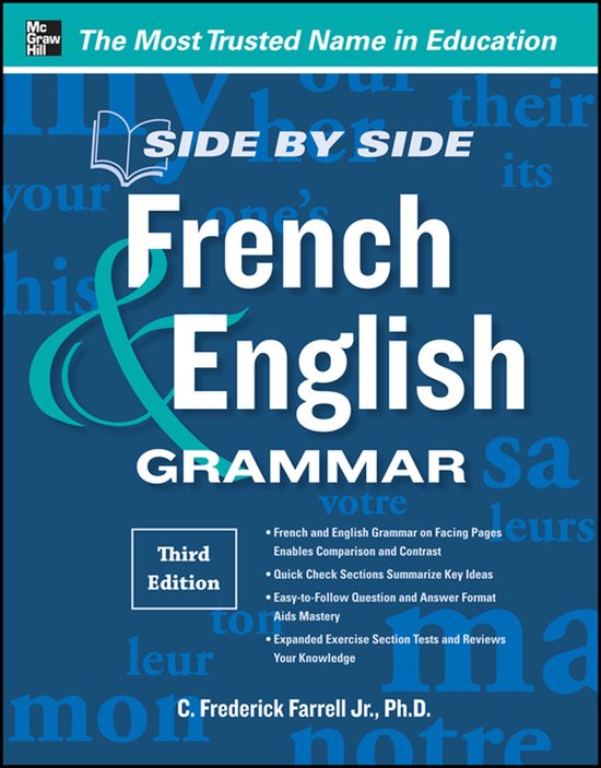 Side-By-Side French & English Grammar - cover
