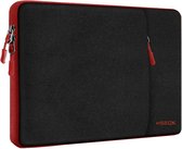 Laptop Sleeve 13 Inch Case Bag Waterafstotend beschermhoes Compatibel met 2018-2020 A2179 A1932, 13" A2251 A2289 A2159 A1989 A1706 A1708,Zwart rood