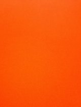 5 vel Hobbykarton / knutselkarton / fotokarton - 270 grams - 500x700 mm - 50x70 cm kleur: Oranje
