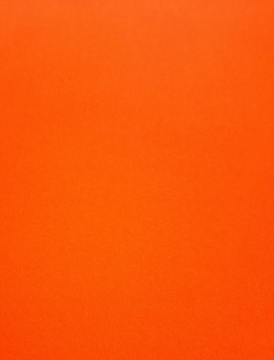 5 vel Hobbykarton / knutselkarton / fotokarton - 270 grams - 500x700 mm - 50x70 cm kleur: Oranje