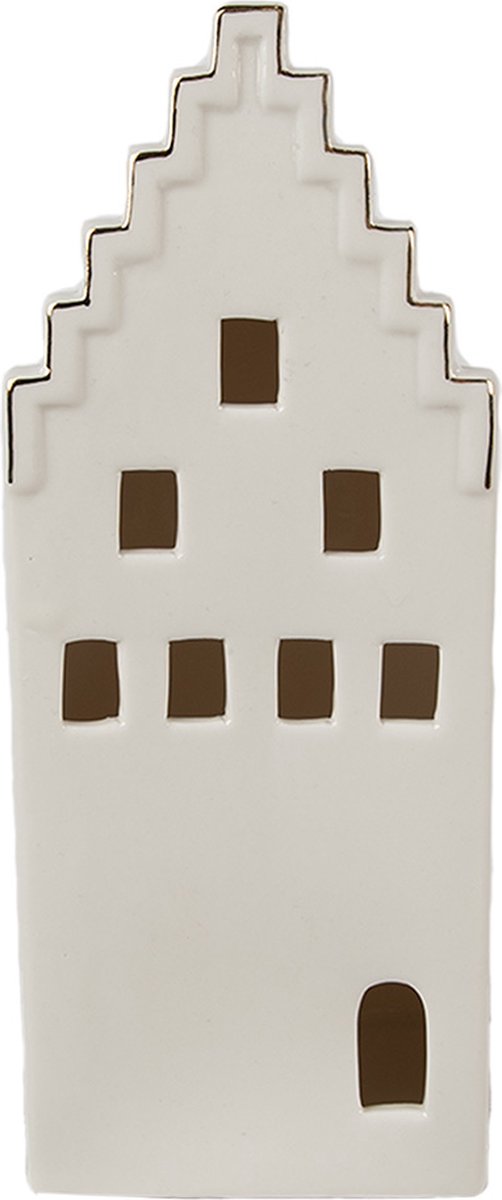 Decoratie Huis 20 cm Beige Porselein
