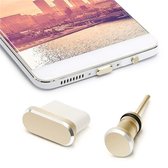 Anti Dust Plug Type C for Samsung, Oneplus Golden Color