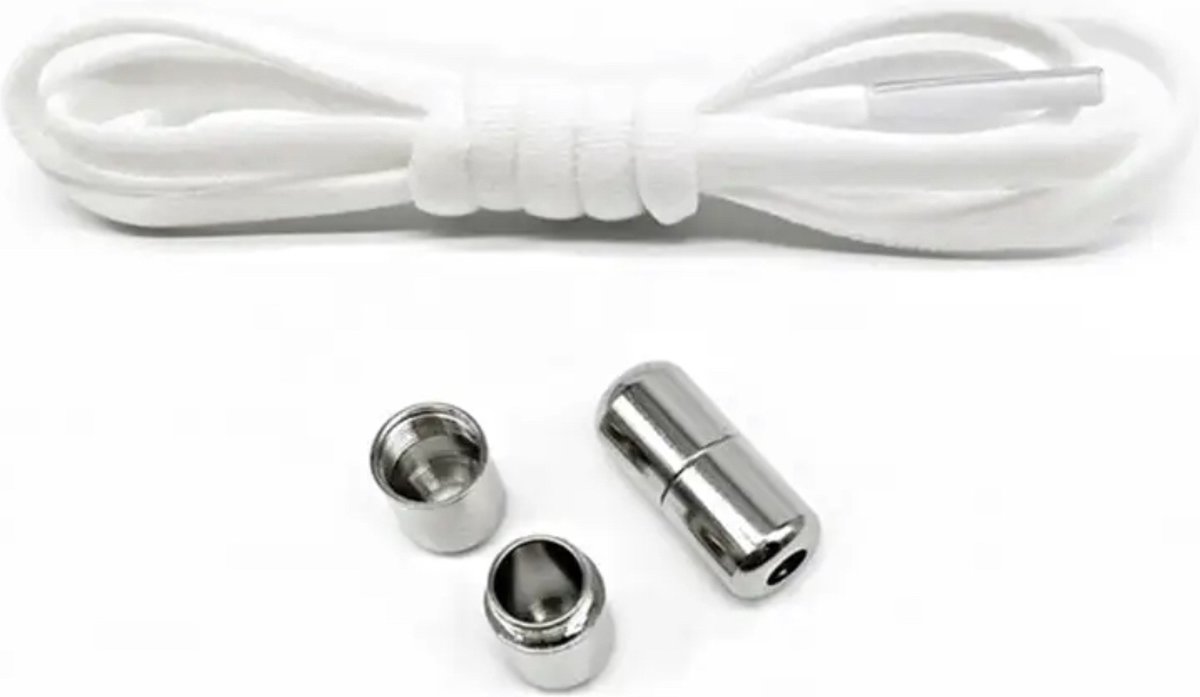 Elastische Veters - Schoenveters - Niet Meer Strikken - Zwart - Handig - IXEN