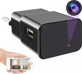 NannyCam® U - Spionage Camera - Met Wifi En App - USB Lader - Verborgen Camera - Spycam - Gratis 32 GB Geheugenkaart - FULL HD 1080P