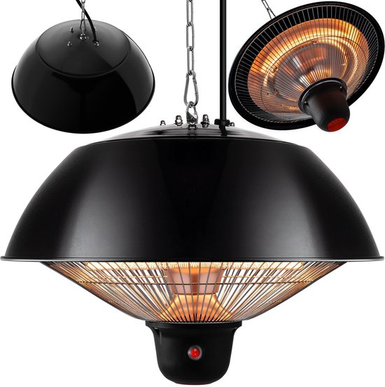 TRESKO Plafondverwarming, 1500 W, met afstandsbediening, warmtestraler