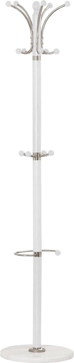 Staande kapstok Alem 185 cm hoog in wit