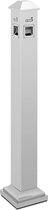 ulsonix Staande asbak - voor buiten & binnen - afsluitbaar - 22 x 21.5 x 120.5 cm