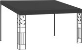 vidaXL Tuindecoratie - Zonneluifel - Wandprieel 4x3x2,5 m antraciet - Buitendining - Privacy Scherm - Patio Cover