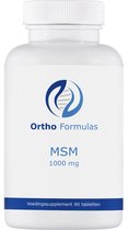 MSM - 1000 mg - 90 tabletten - methyl sulfonyl methaan - vegan