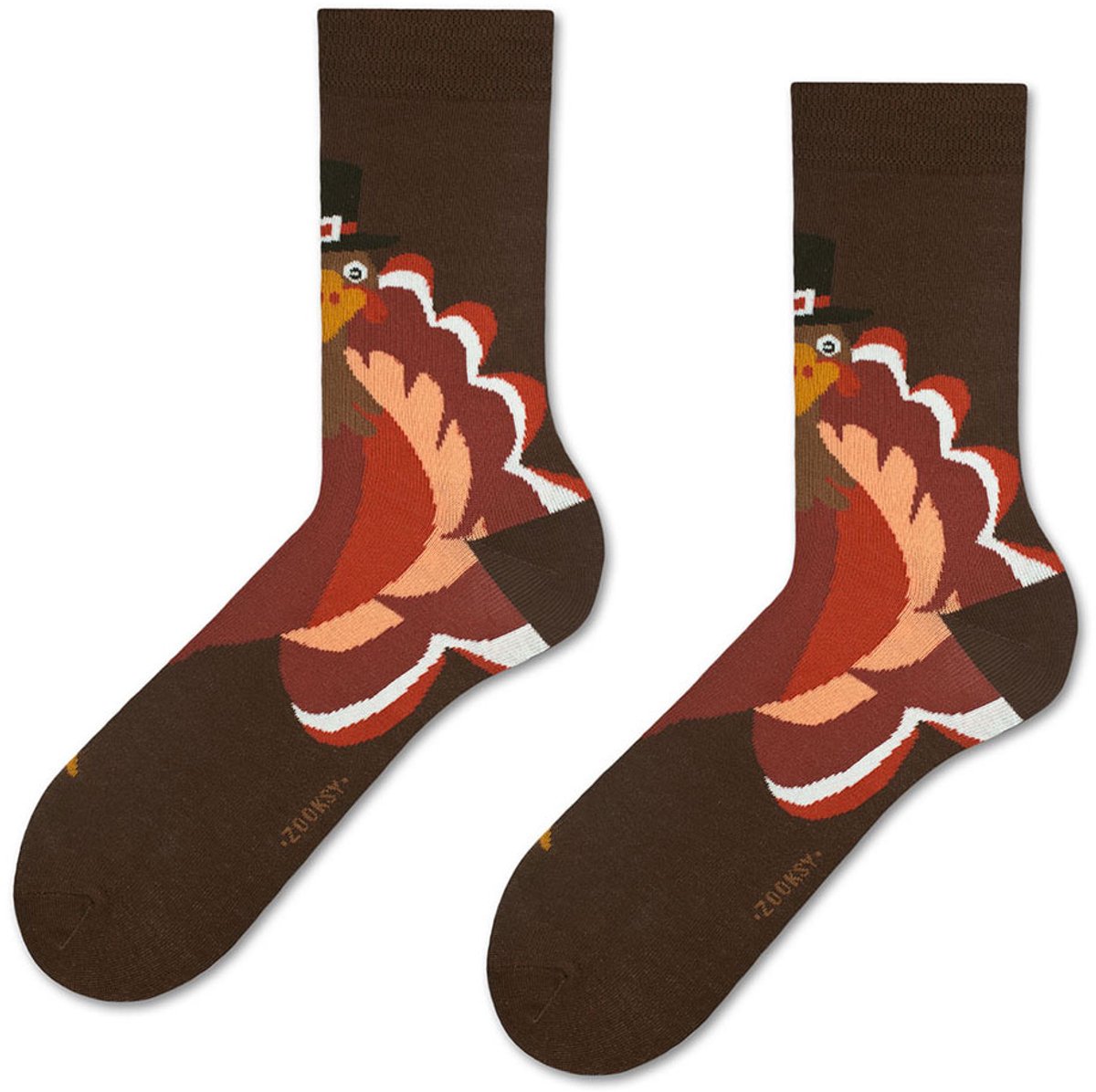Zooksy mixTURY 2-pack Sokken - Thanksgiving