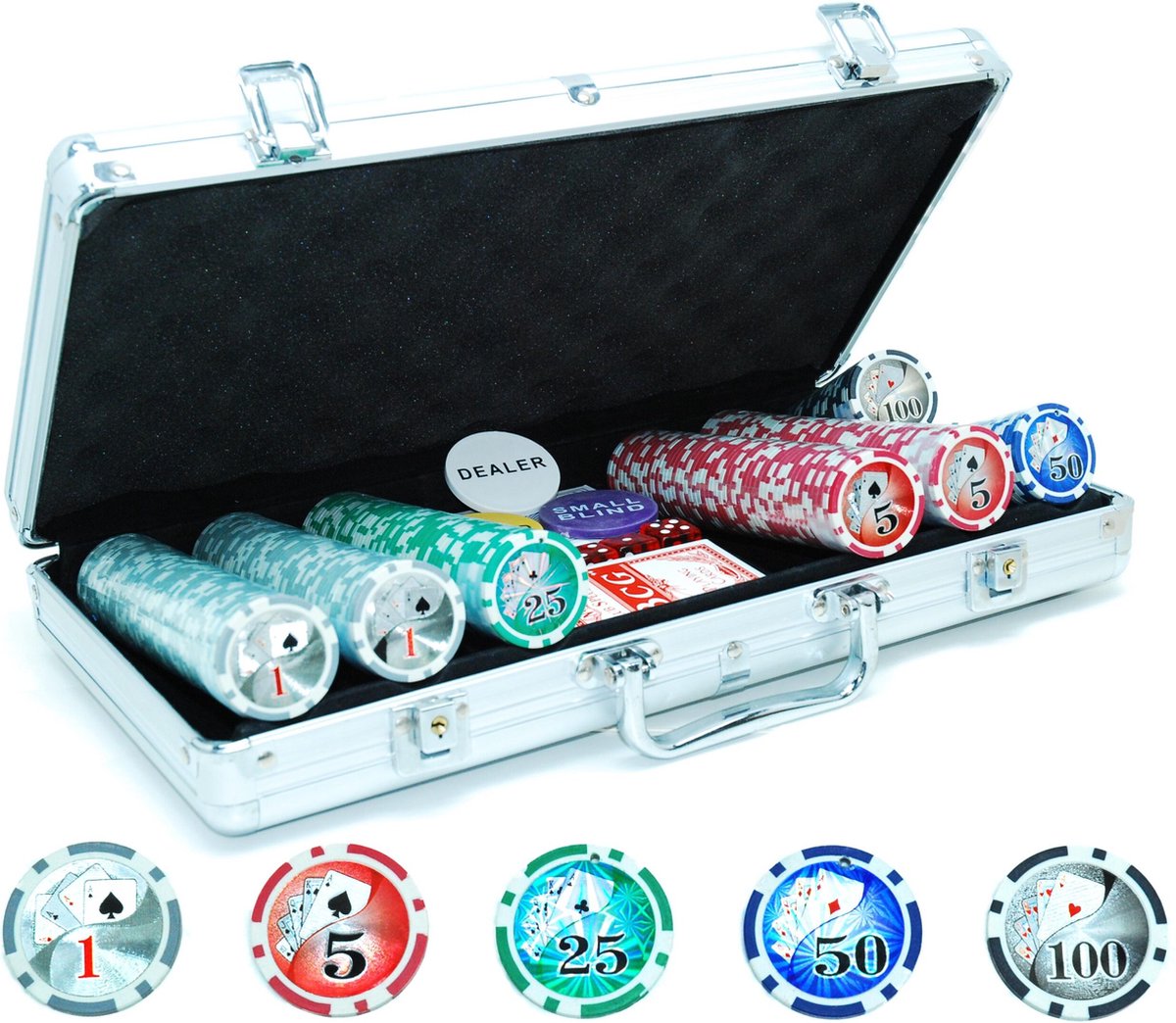 HOT Games Poker koffer..