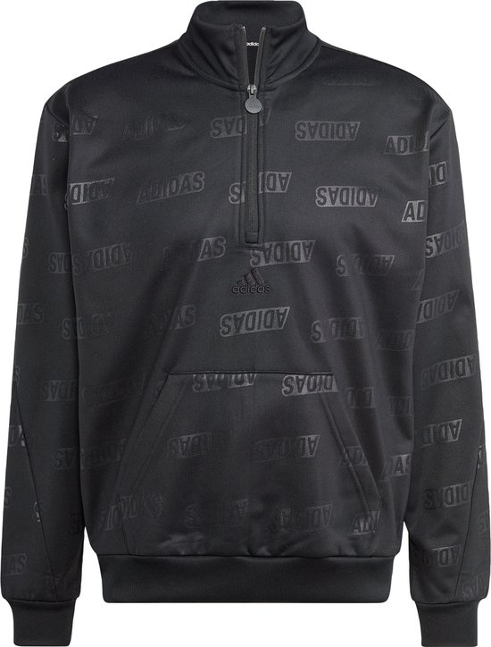 Adidas Sportswear Embossed Sweatshirt - Heren - Zwart