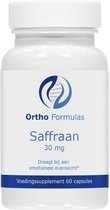Saffraan - 30 mg - 60 capsules - gemoedstoestand - ondersteuning menstruatie - geestelijke balans - ontspanning - vegan
