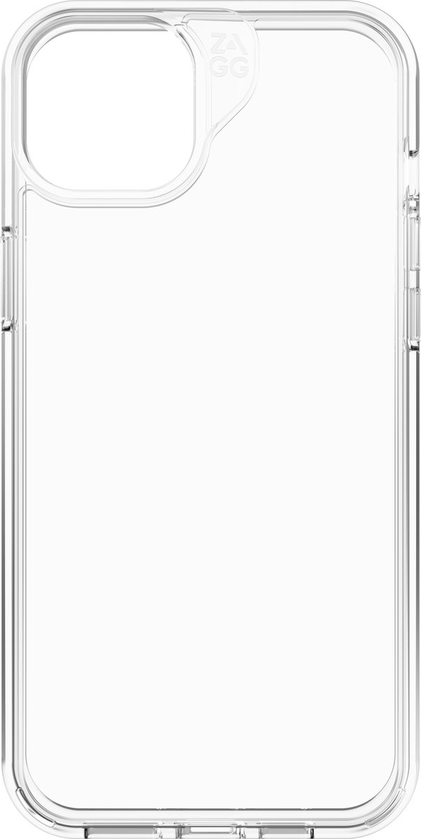 ZAGG Crystal Palace hoesje geschikt voor iPhone 15 Plus - Transparant