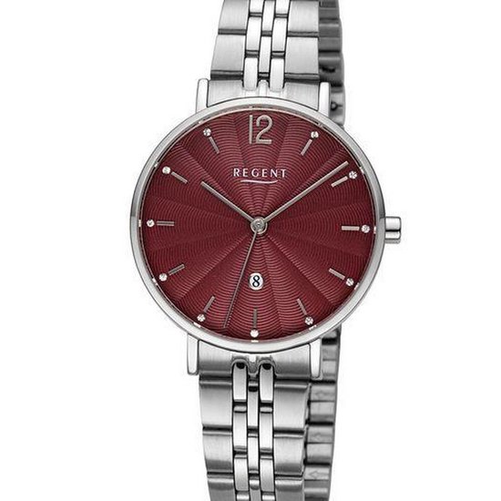 REGENT Titanium (metal) ladies watch F-429 quartz watch bracelet gray