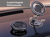 RAYBRO Easyfold - Telefoonhoudervoor iPhone met magsafe - Magnetisch Verstelbare Telefoonhouder - 360° Draaibaar - Auto Telefoonhouder - Universeel - MagSafe houder - Autohouder telefoon - Dashboard.