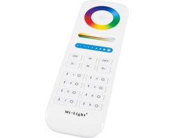 Mi-Light Mi-Boxer - (FUT089) - 8-Zone RGB+CCT Afstandsbediening - (Batterijen niet inbegrepen) - Wit