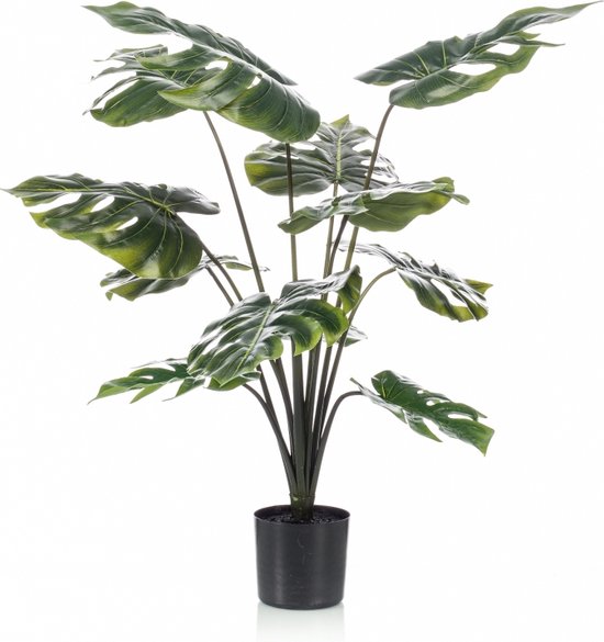 Plante artificielle Monstera (plante en trou) 80cm