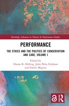 Routledge Advances in Theatre & Performance Studies- Performance