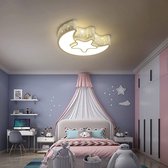 LuxiLamps - Plafonnier Moon - Télécommande - Dimmable - Lampe Moderne - 50 CM - Lampe de Chambre - Lampe de Salon