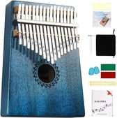 Kalimba 17 Sleutels - Duimpiano-muziekinstrumenten volwassenen-muziekinstrumenten