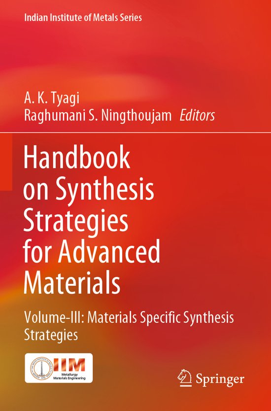 Handbook on Synthesis Strategies for Advanced Materials - cover
