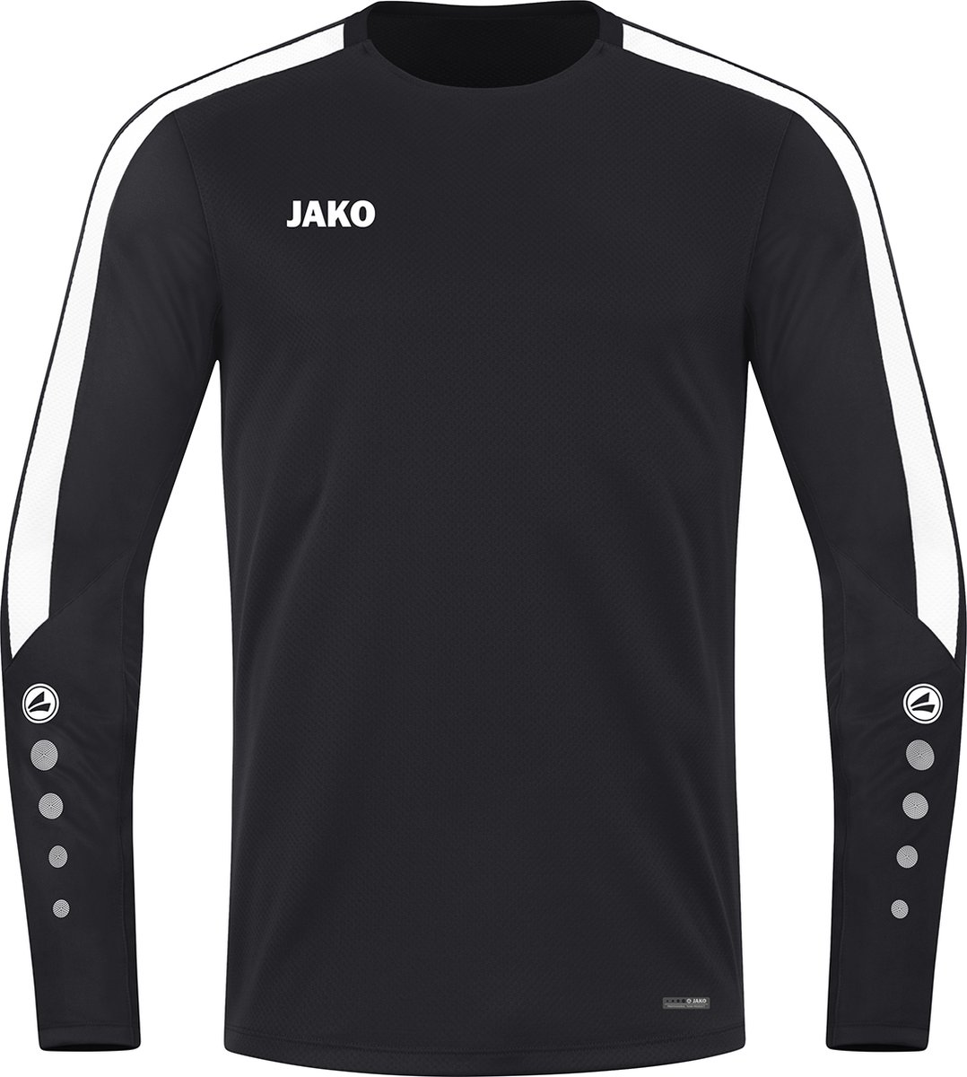 Jako Power Sweater Heren - Zwart | Maat: XL
