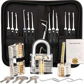 Zaelon 30-delig Lockpick Set - Survivalsets - Lock Picking Voor Beginners en Professionals - Lock Pick Set - Met Opbergetui