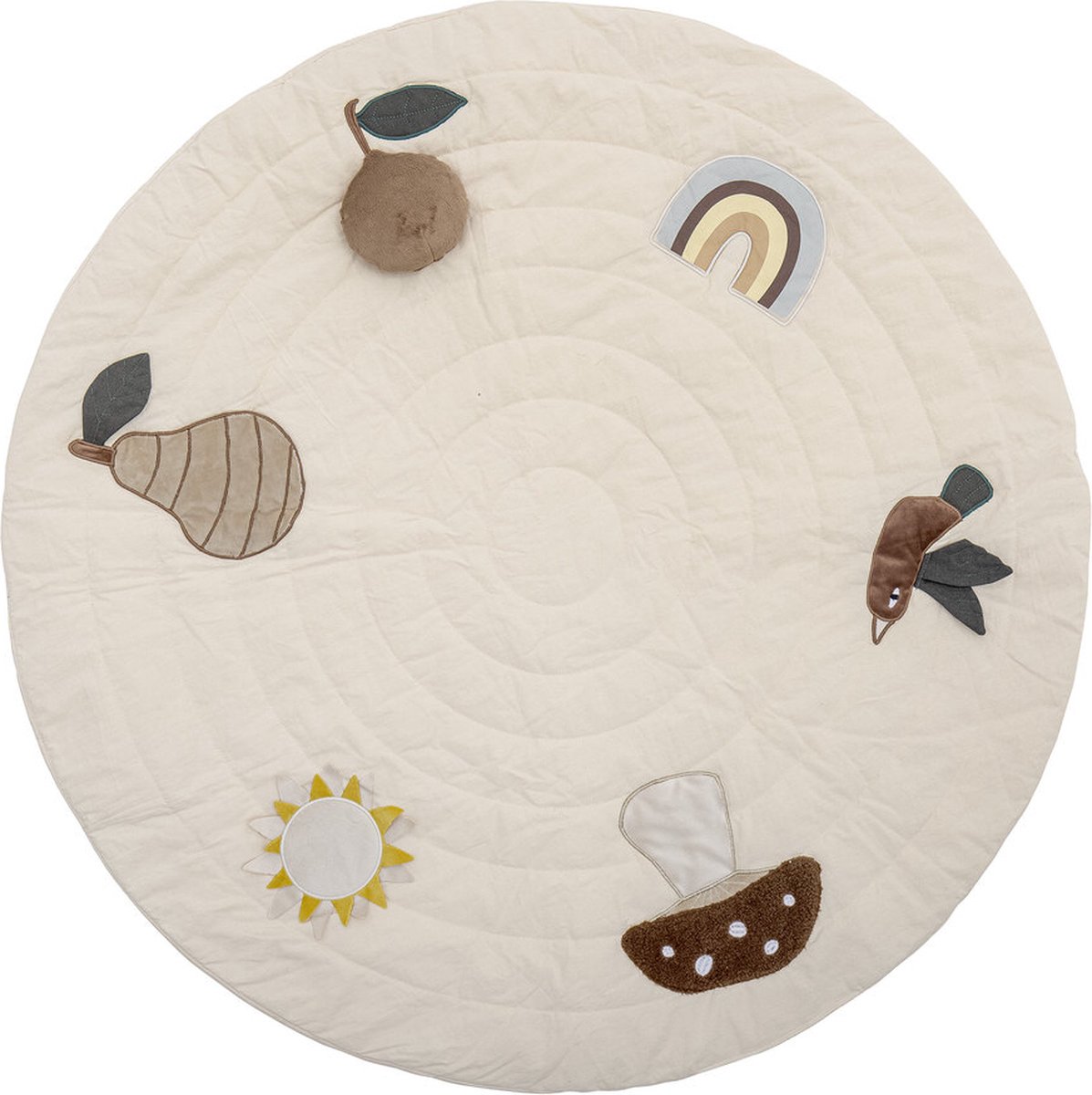 Bloomingville MINI Speelkleed rond - Speelmat voor baby's - Ø 100 cm