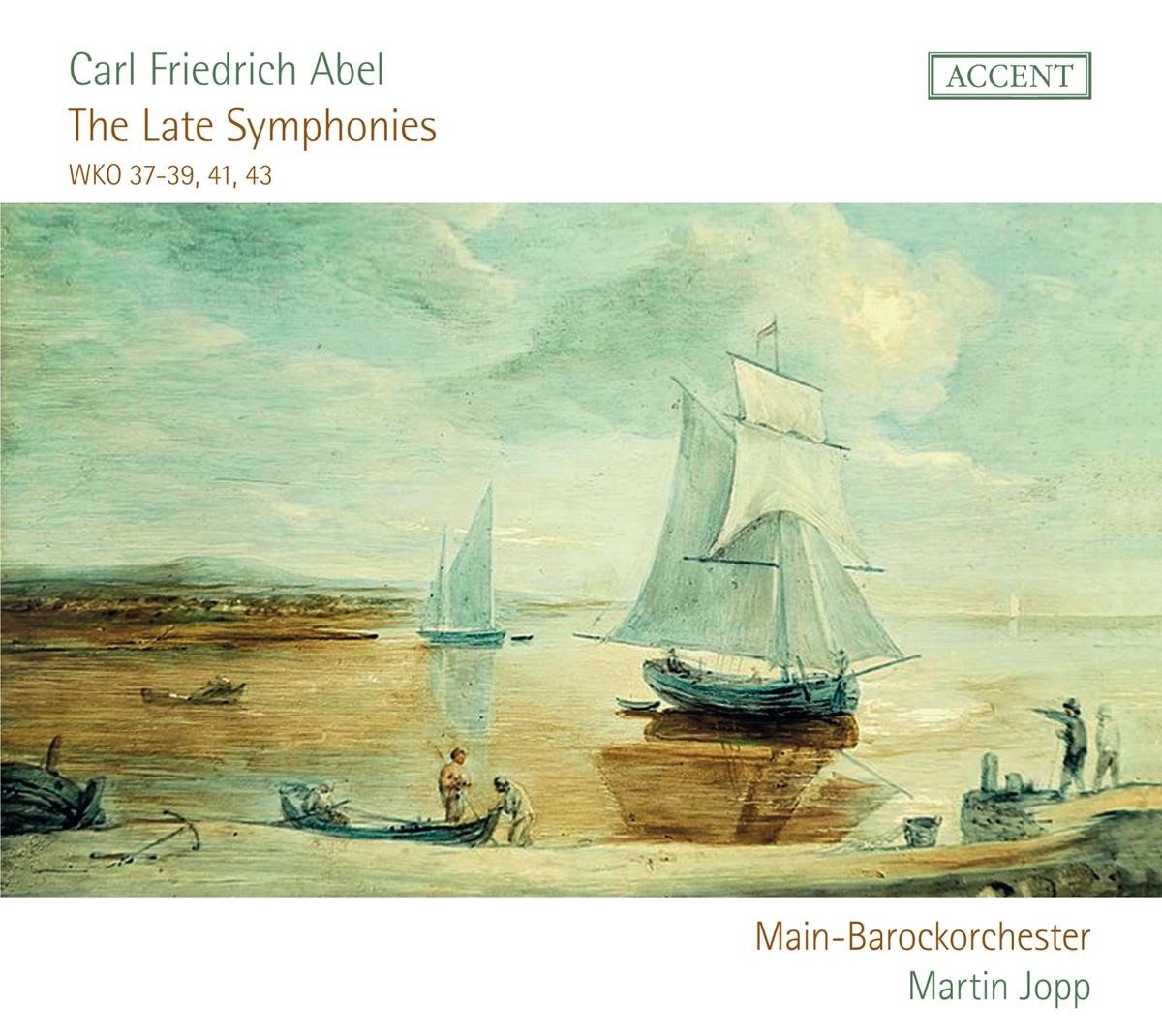 Main-Barockorchester Frankfurt, Martin Jopp - Abel: The Late Symphonies Wko 37-39,41,43 (CD)