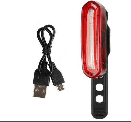 Fietsverlichting Set - Fietslamp LED - Voorlicht - Oplaadbare USB Led Fietslamp - Koplamp fiets - Waterdicht - 3 Lichtstanden — afbeelding 4