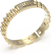 GUESS Empire Heren Armband Staal - Goud
