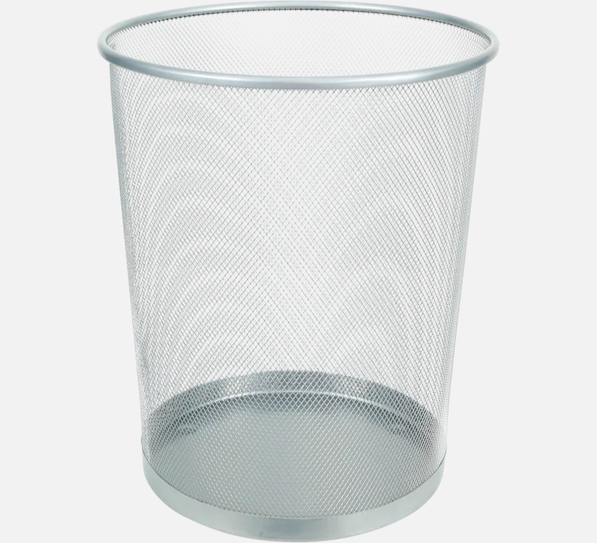 Prullenbak - 5 L - Zilver - Ø 30 x 35 cm