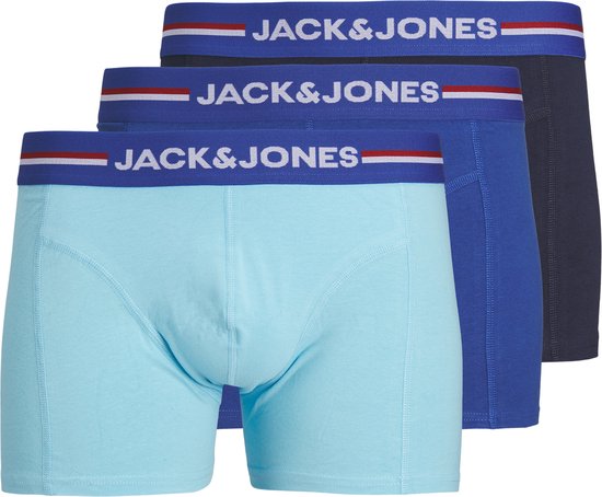 JACK&JONES ADDITIONALS JACTIM SOLID TRUNKS 3 PACK Caleçons Homme - Taille XL